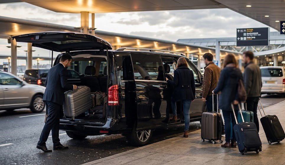 6 person Schiphol taxi